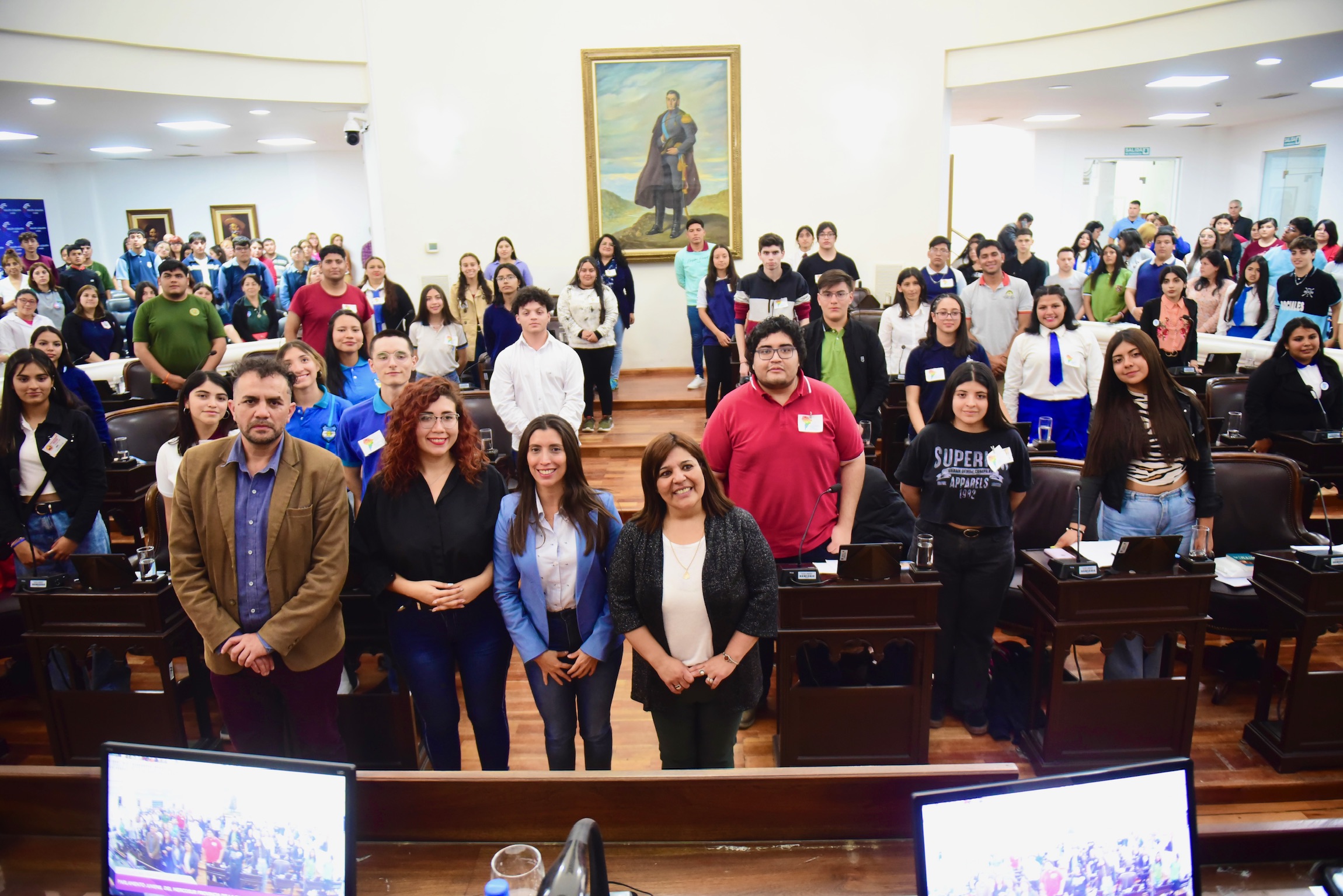 Estudiantes de la provincia realizaron el Parlamento Juvenil del MERCOSUR