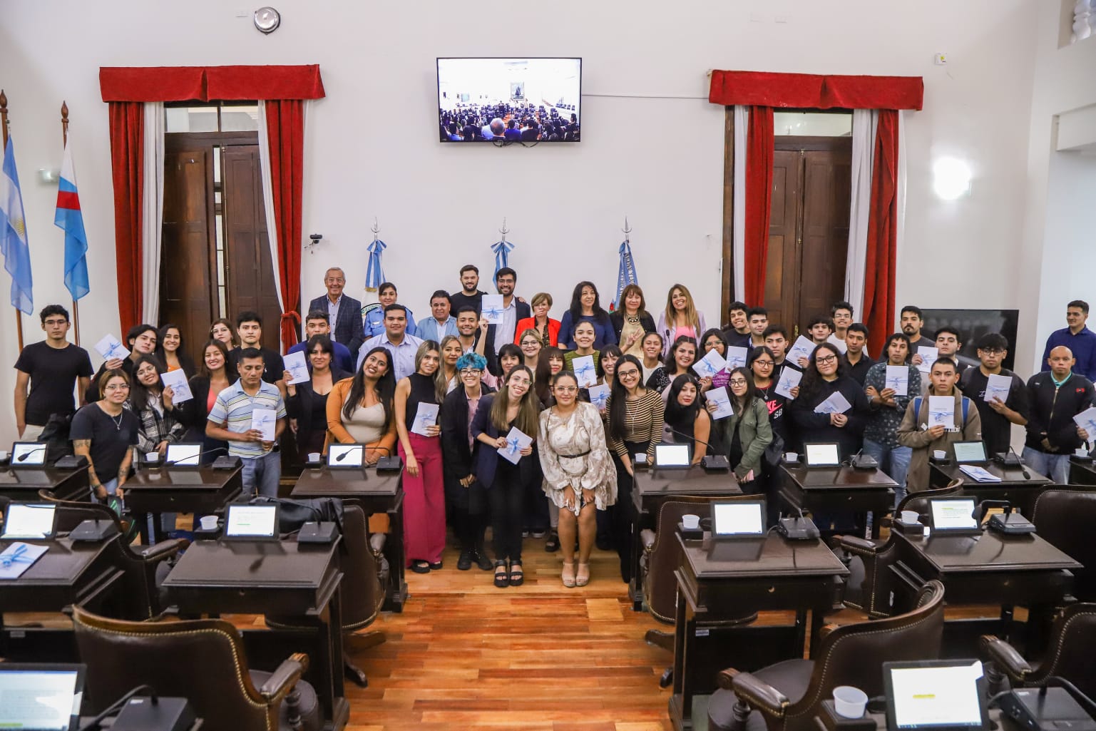 Ingresantes de la Lic. en Ciencias Políticas visitaron nuestra Legislatura