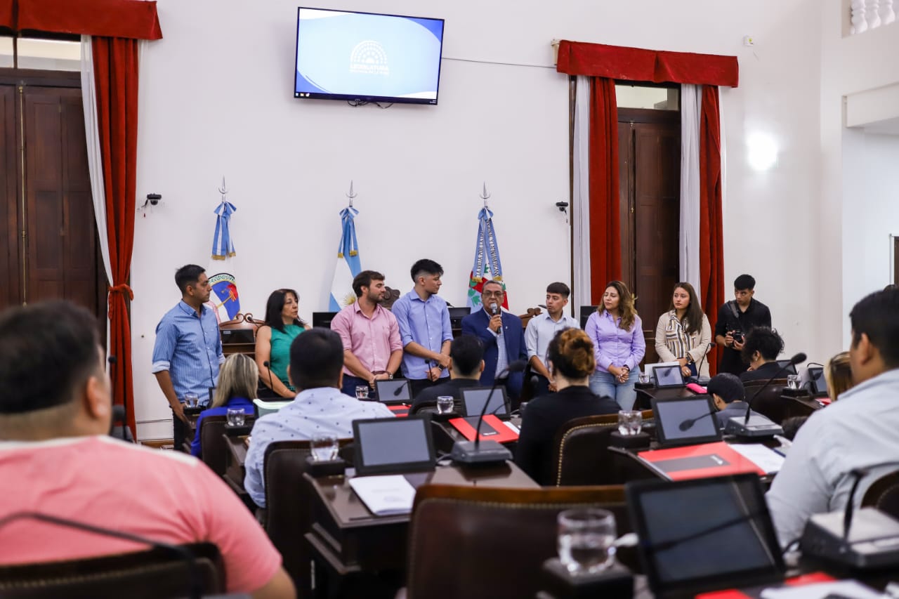 La Mesa Provincial de Juventudes sesionó en la Legislatura