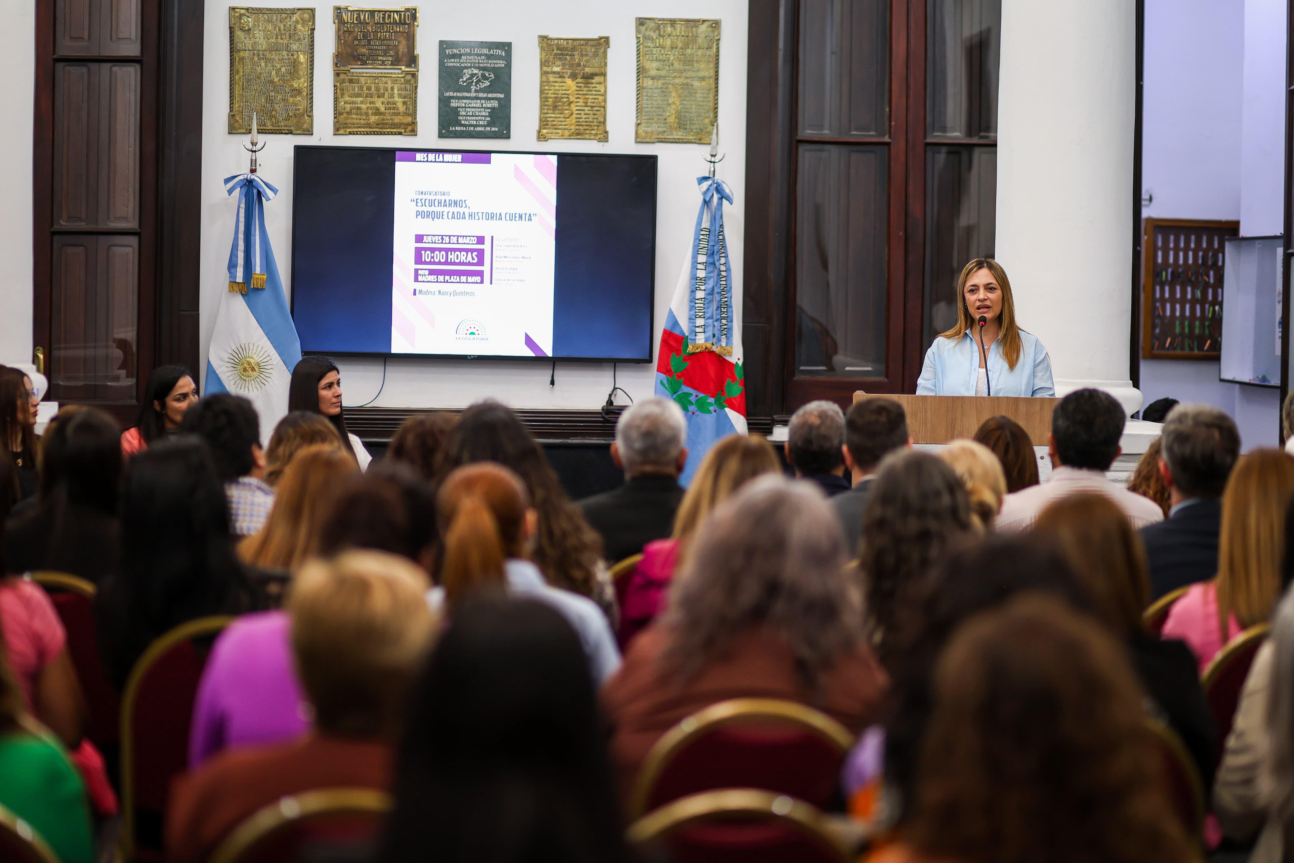 La Legislatura fue sede de una emotiva jornada de reflexión: “Escucharnos, porque cada historia cuenta”
