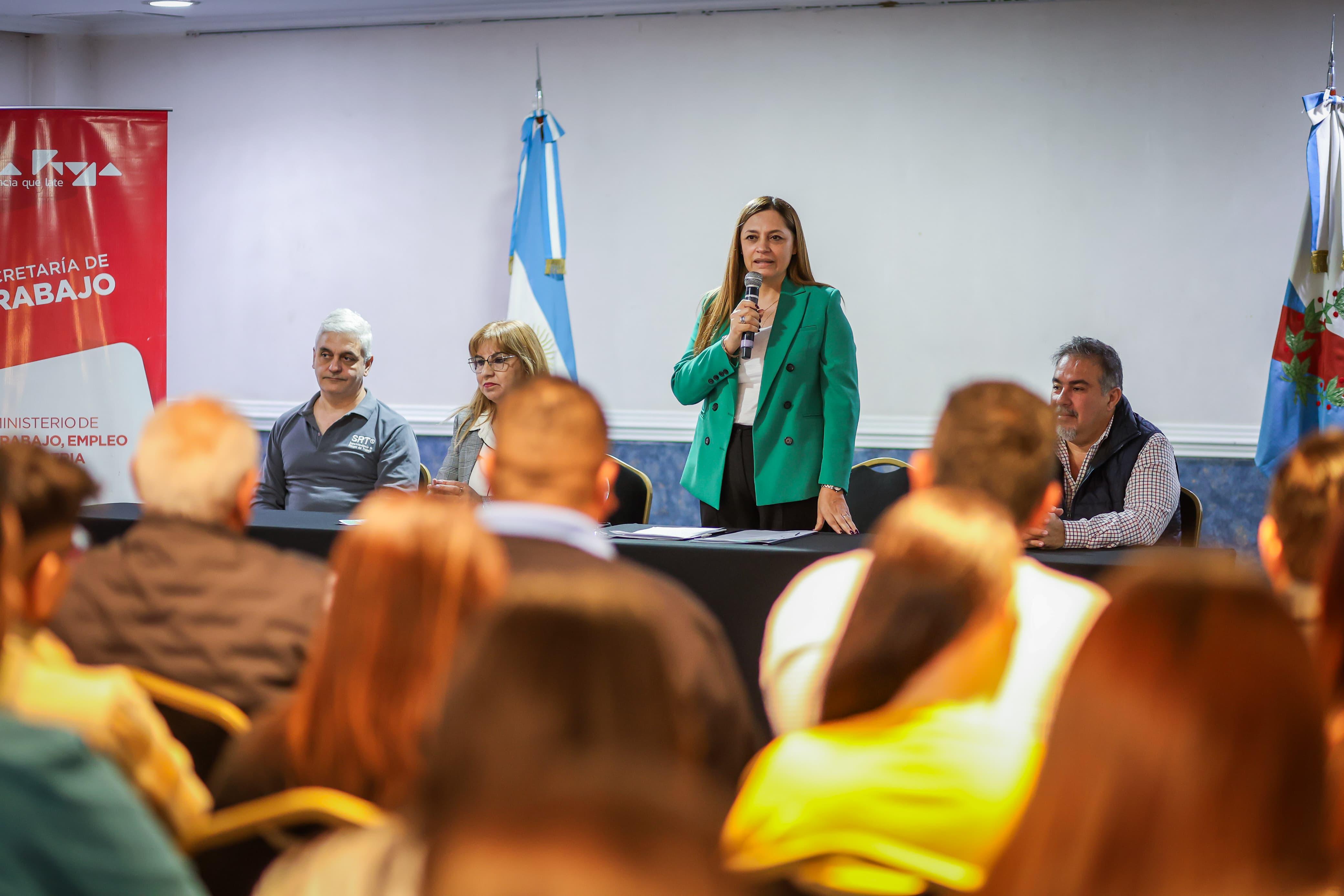 Fuerte respaldo a los trabajadores en la apertura de la Jornada de Seguridad e Higiene