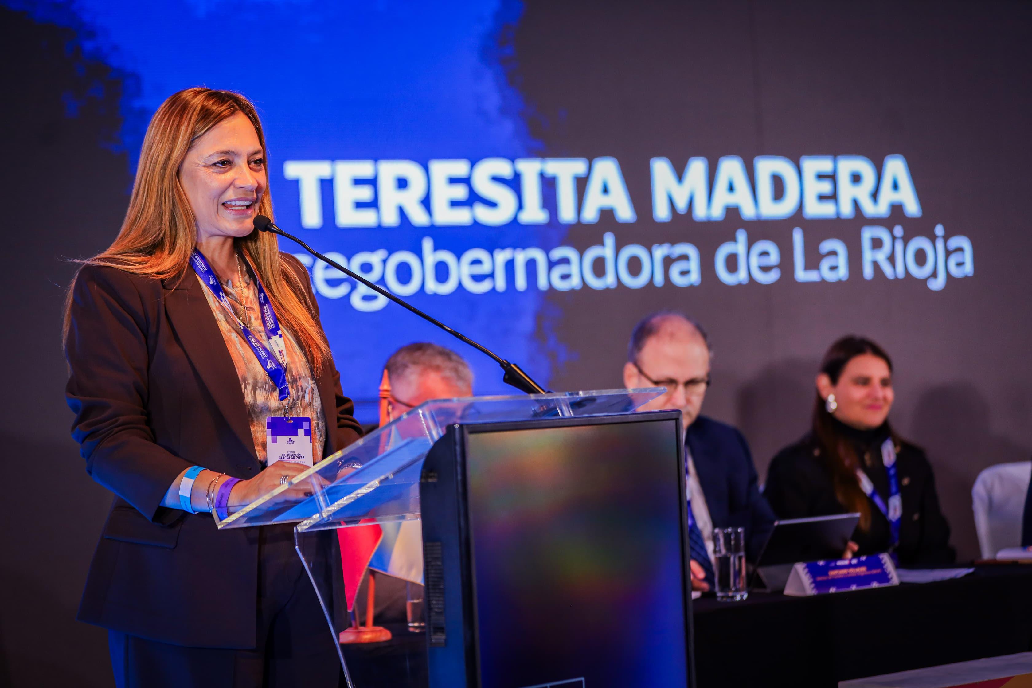 Teresita Madera en ATACALAR: destacó la integración binacional como camino para más desarrollo y trabajo en La Rioja